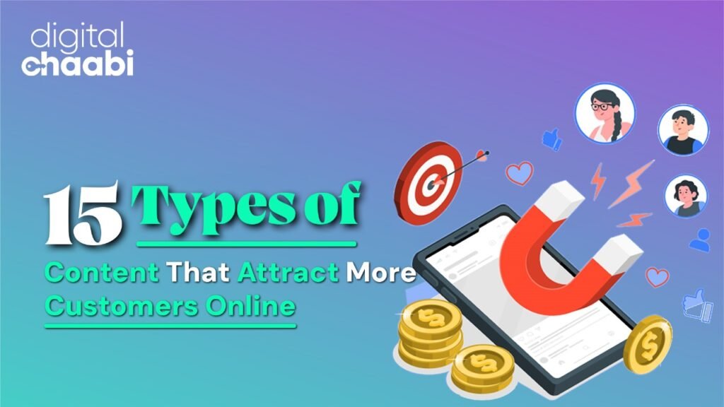 15 Types of Content That Attract More Customers Online