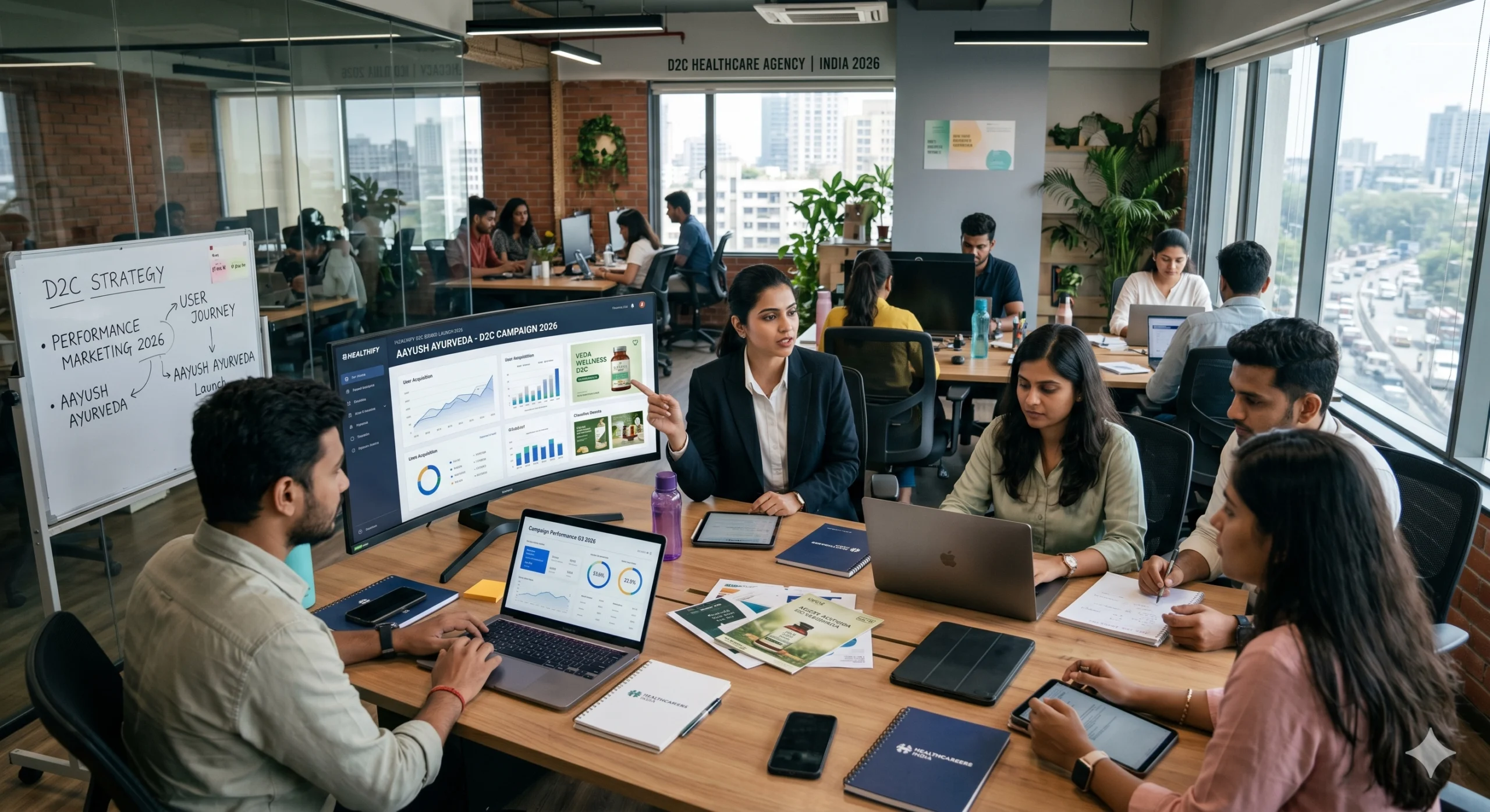 Best D2C Healthcare Marketing Agency in India 2026 | Digital Chaabi