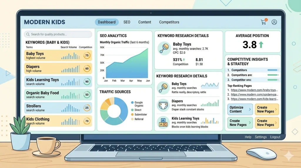 Content Marketing for Baby & Kids Products