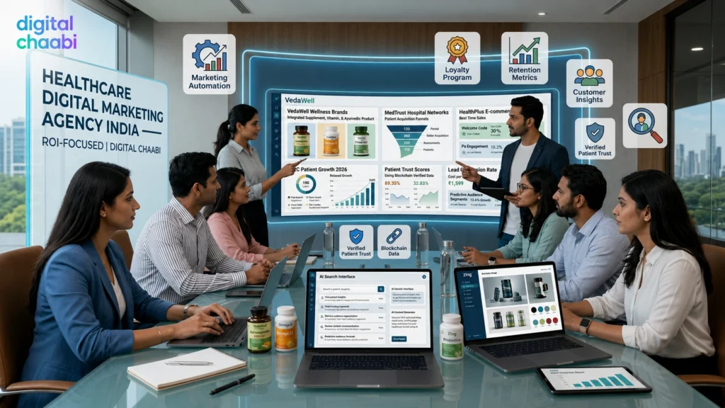 Healthcare Digital Marketing Agency India — ROI-Focused Digital Chaabi