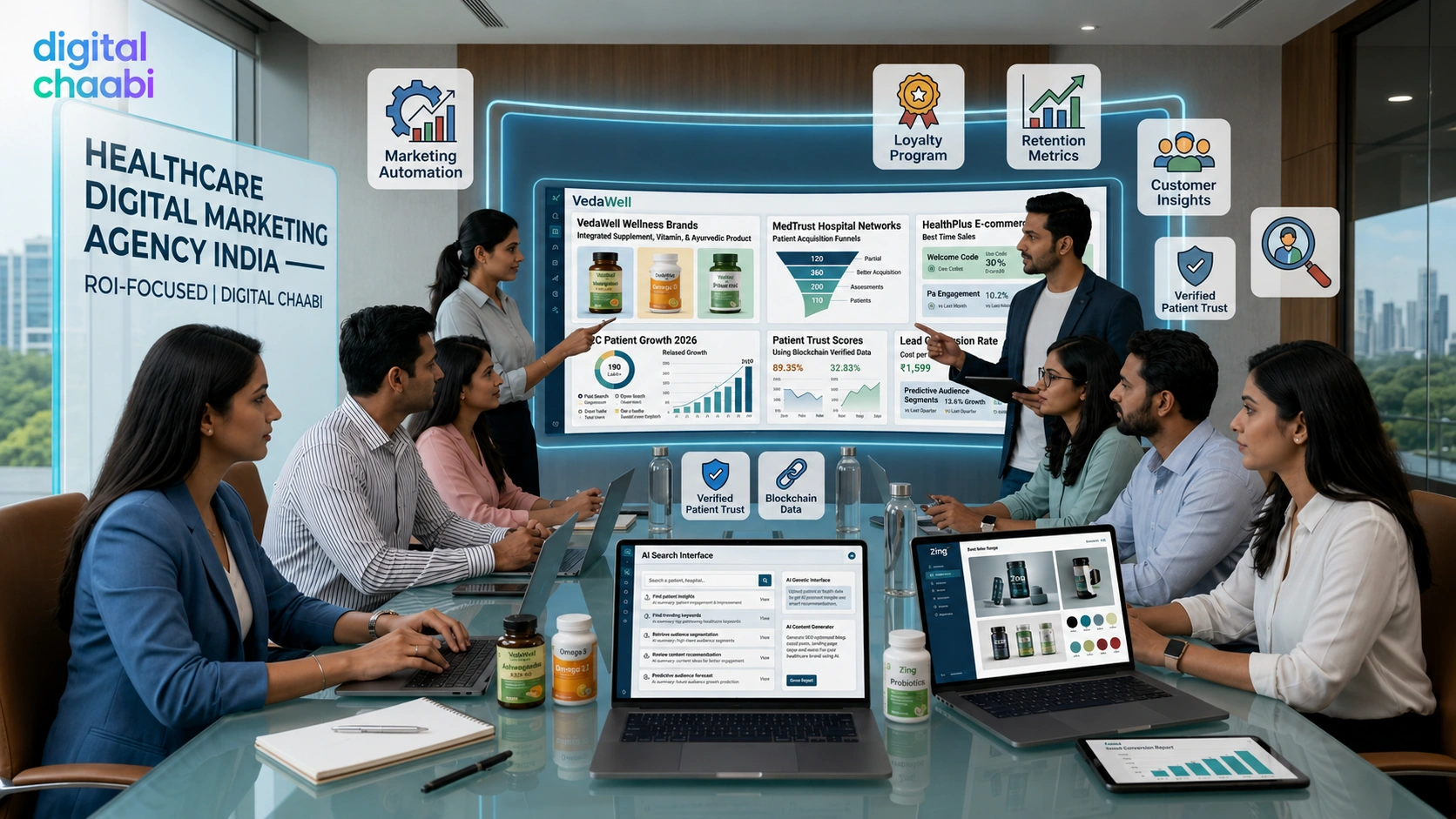 Healthcare Digital Marketing Agency India — ROI-Focused Digital Chaabi