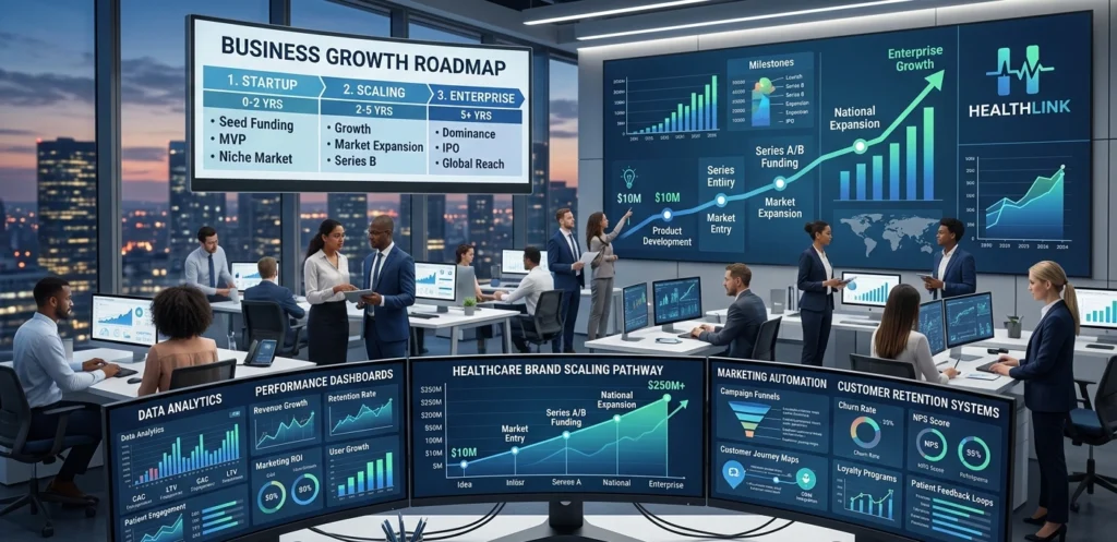 D2C growth marketing strategies helping healthcare brands achieve scalable revenue growth.