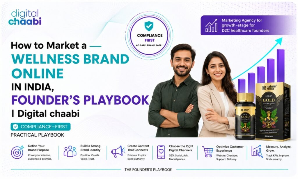 How to Market a Wellness Brand Online in India Founder’s Playbook
