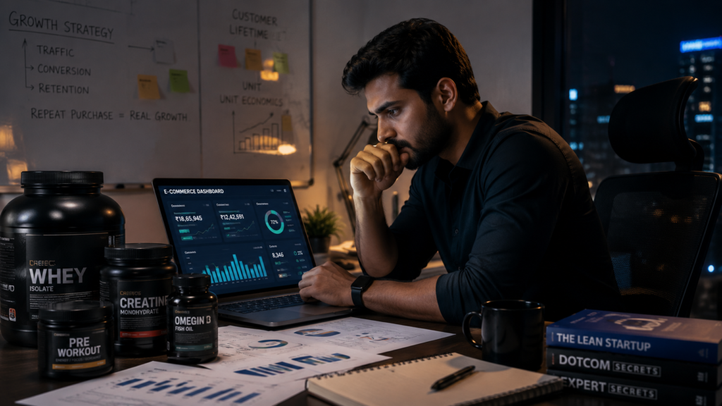 Scale a Supplement Brand in India by optimizing operations, profitability, and growth strategies for D2C healthcare businesses
