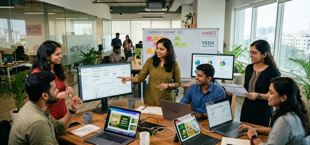 D2C Healthcare Marketing Agency helps in India