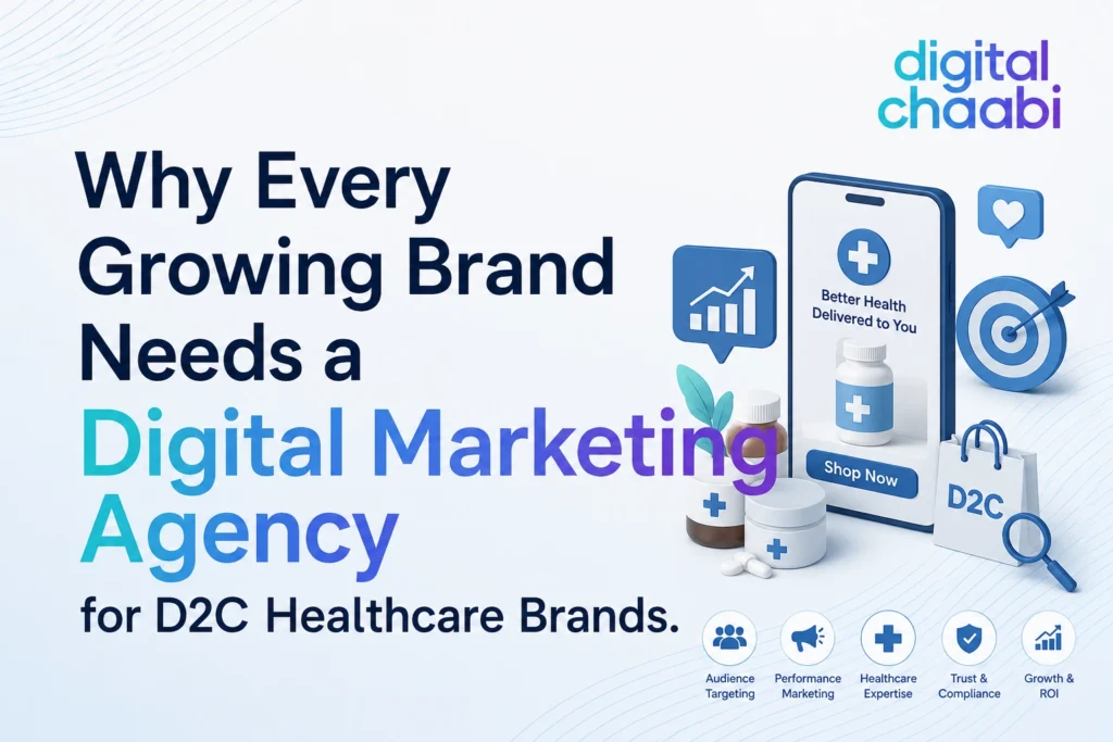 Why Every Growing Brand Needs a Digital Marketing Agency for D2C Healthcare Brands