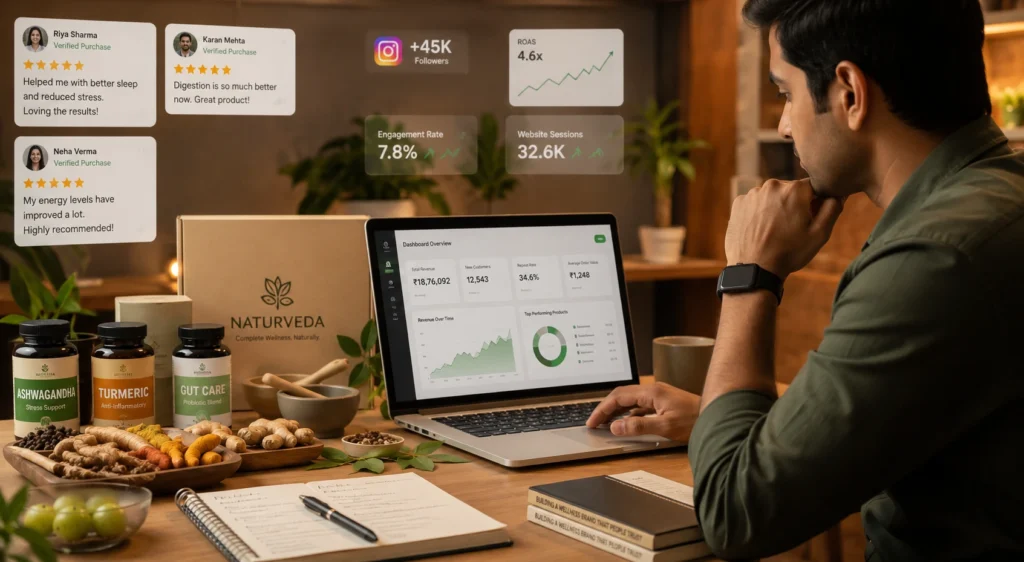 How to market a wellness brand online in India using trust-first digital marketing strategies