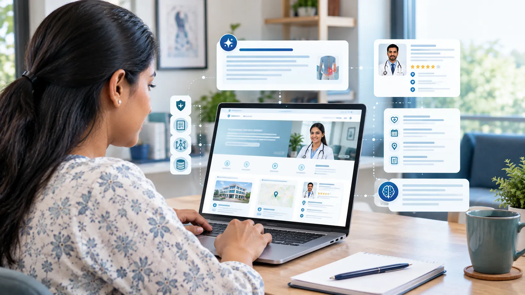 Healthcare content structured for AI search and trusted medical answers