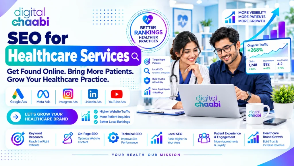 SEO for Healthcare Services How to Get More Visibility for Medical Services